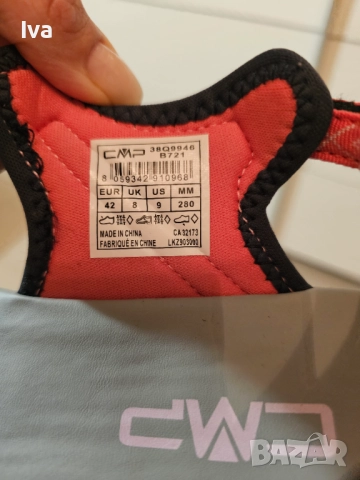 Дамски спортни сандали CMP, 42 рр, като нови!, снимка 6 - Сандали - 52738761
