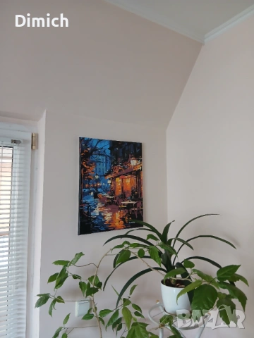 Картина пано „Нощно кафене“ – Стилна декорация за дома