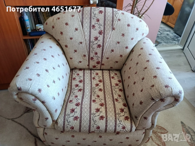 Холна гарнитура 3 части, снимка 2 - Дивани и мека мебел - 52497267