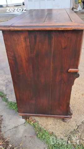 Антикварен скрин масив №80, снимка 9 - Скринове - 53379569