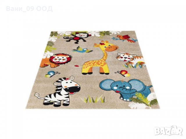 Отново налични! Страхотен детски килим "Джунгла", снимка 4 - Килими - 31461132