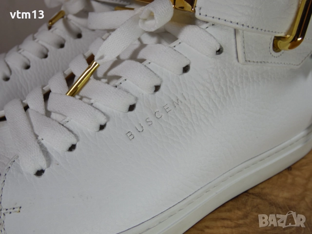 Buscemi 100мм Gold Clasp - 40 номер Оригинални! Made in Italy, снимка 6 - Кецове - 52826769
