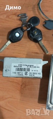 компютър двигател ews ключ имобилайзер бмв Е46 318 143кс bmw e46 318i 143ks , снимка 5 - Части - 49229113
