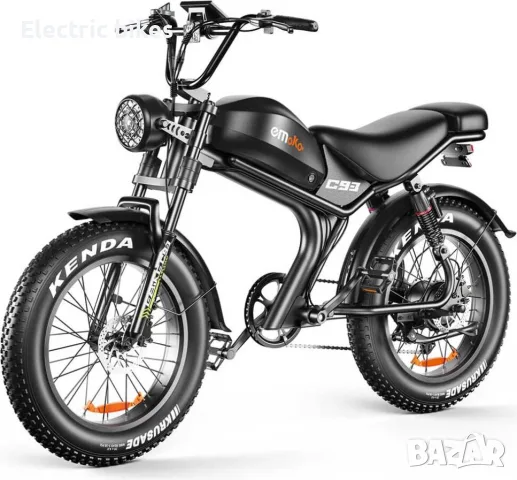 EMOKO C93 Dual Електрически Велосипед 2000W 48V 35Ah, снимка 3 - Велосипеди - 55990700
