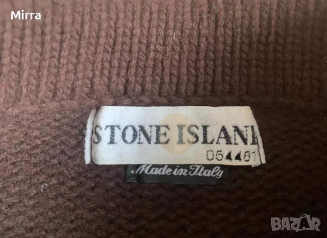 Stone Island 2000 Vintage Knitted Sweater, снимка 4 - Пуловери - 52057759