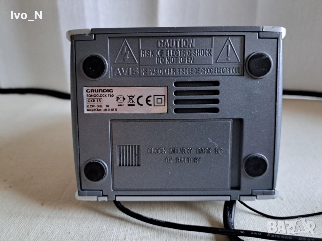 Радио часовник Grundig Sonoclock 760., снимка 6 - Радиокасетофони, транзистори - 52913912