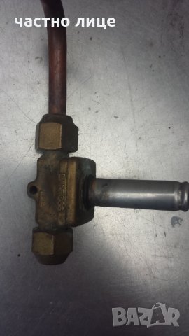 Части хладилник Danfoss EVR 6  Електромагнитен клапан нормално затворен без бобина спойка ODF връз, снимка 1