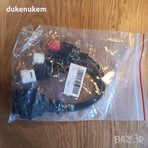 OBD2 адаптер кабел – 3/4/6 pin към 16 pin за мотоциклети и автомобили, снимка 12 - Аксесоари и консумативи - 51678644