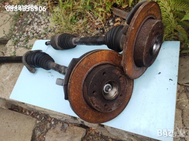 Полуоска дългата със шенкела и лагер главината и диска Mercedes А160