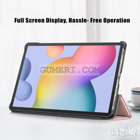 Samsung Galaxy Tab S8+ - Тефтер Стойка, снимка 12 - Калъфи, кейсове - 38806005