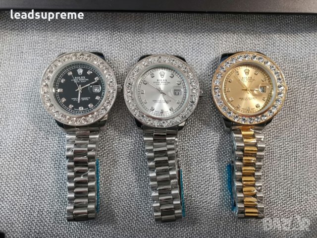 Ролекс - Rolex - Дамски - Камъни - Диаманти, снимка 3 - Дамски - 30861602