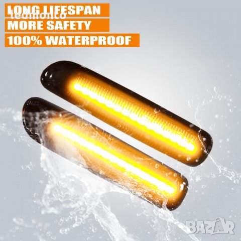 Бягащи лед мигачи, лед мигачи бягащ мигач  БМВ Е36 BMW E46, снимка 5 - Аксесоари и консумативи - 31094745