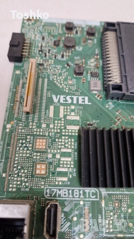 NEO LED-3930TU HD SMART LED TV MAIN BOARD 17MB181TC POWER BOARD 17IPS62 PANEL VES385WNDP-2D-N01, снимка 2 - Части и Платки - 51735991