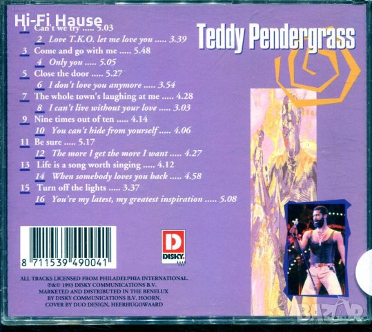 TeddyPendergrass-The Star Collection, снимка 2 - CD дискове - 37719426