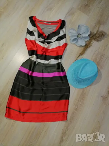 Дамска рокля сатен, снимка 12 - Рокли - 36468420