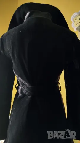 "H&M"-черно палто , снимка 6 - Палта, манта - 48714846