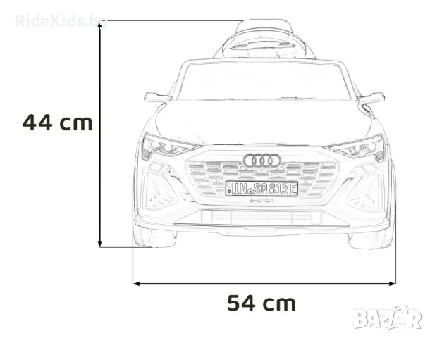Audi SQ8 12V – Детски акумулаторен джип, Черен, EVA гуми, снимка 16 - Детски велосипеди, триколки и коли - 50418596