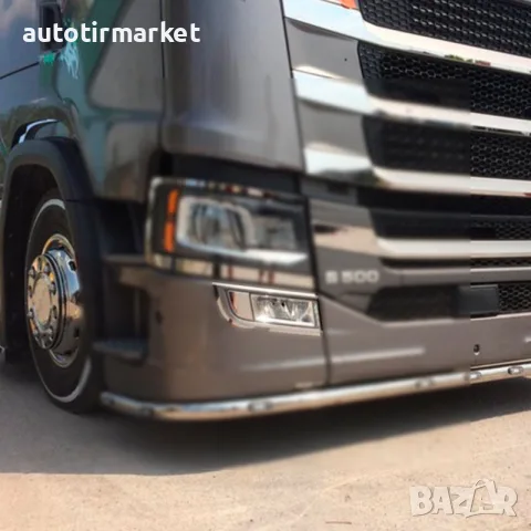 Декорация хром за халоген – Scania S серия – KKSC318