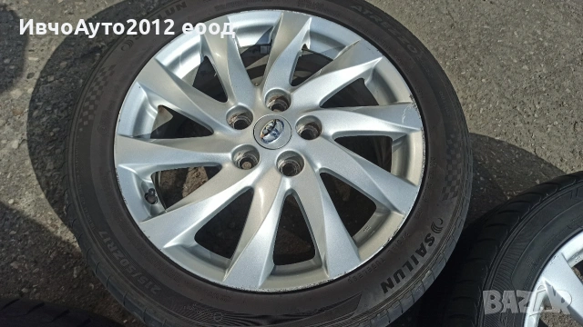 Алуминиеви джанти 17 Toyota Rav 4 , снимка 4 - Гуми и джанти - 53985039