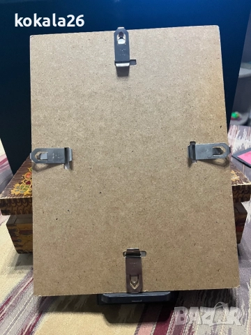 Стара емисия банкноти в рамка, снимка 2 - Декорация за дома - 52550890