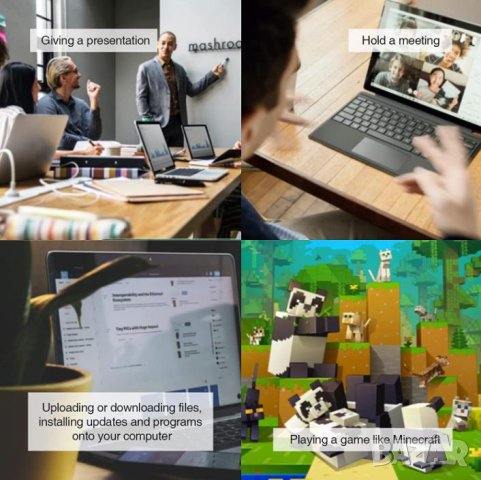 AirDrive USB Mouse Jiggler Moji Фалшива Мишка Симулатор Скрити Микро Движения Компютъра Ви НеЗаспива, снимка 5 - Клавиатури и мишки - 36994884