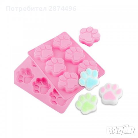 3782 Молд с 6бр лапички, снимка 13 - Форми - 39057455