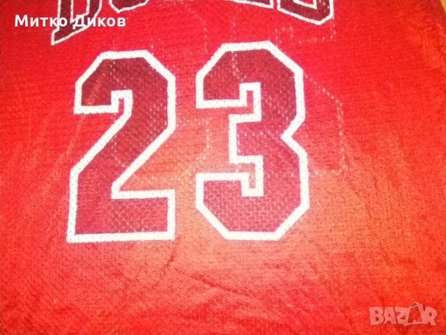 Michael Jordan Chicago Bulls №23 баскетболна тениска винтидж размер М, снимка 2 - Баскетбол - 29113458