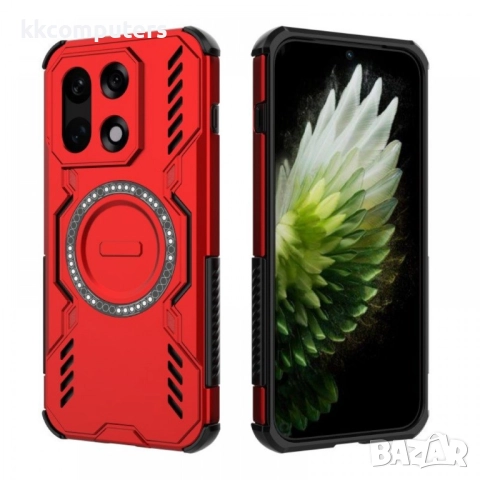 WANLONFENG Магнитен калъф за OnePlus 15 5G- PC + TPU, MagSafe, Вкл. 2 бр. Стъклени Протектора, 4 Цвя, снимка 2 - Калъфи, кейсове - 52623327