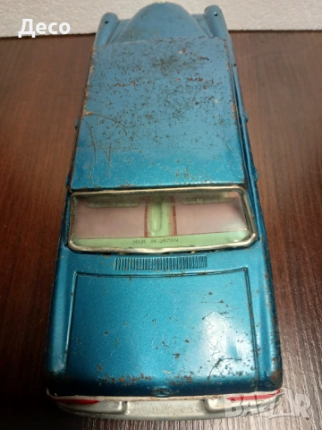 Стара японска ламаринена играчка Mercedes. , снимка 8 - Колекции - 54149506
