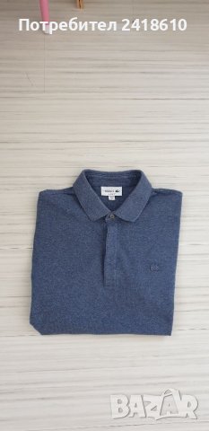 Lacoste Pique Cotton Regular Fit Mens Size 4 - М ОРИГИНАЛ! Мъжка тениска!, снимка 15 - Тениски - 37508677