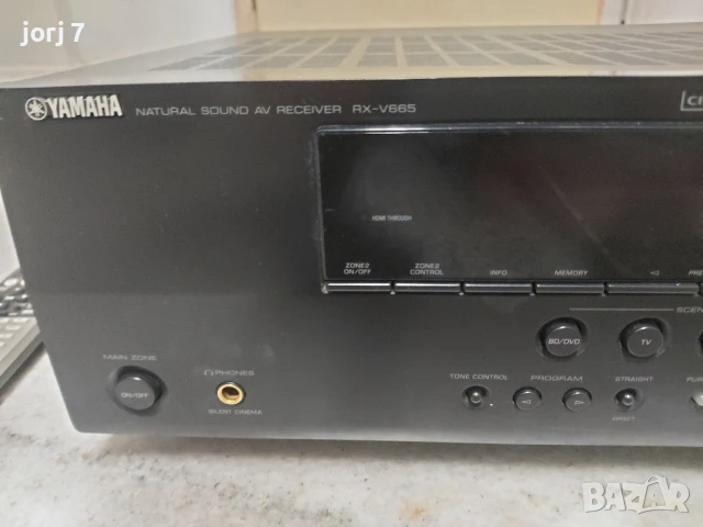 Ресийвър YAMAHA RX V665
, снимка 4 - Ресийвъри, усилватели, смесителни пултове - 50678317