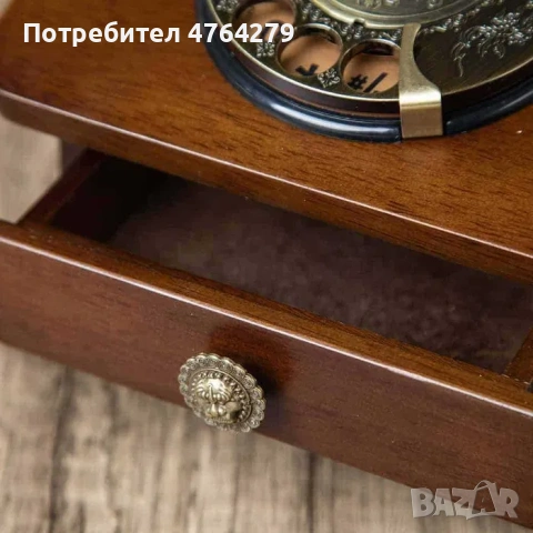 Нов Дървен Ретро Телефон сШайба Работещ Аналогов, снимка 4 - Други - 53885059