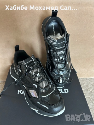 Karl Lagerfeld маратонки обувани само веднъж , снимка 12 - Маратонки - 53092349