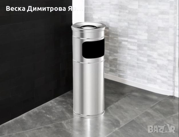 Пепелник колона Vinoks 763400, 22см./26см/28см., инокс, снимка 4 - Други - 52712260