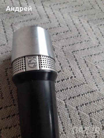 Стар микрофон PHILIPS #4, снимка 3 - Антикварни и старинни предмети - 31164142