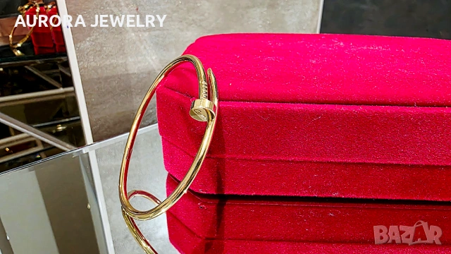 CARTIER Nail Gold Juste un Clou Small Model Унисекс Гривна Пирон