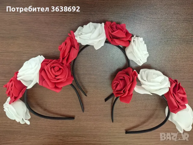 Дамски диадеми с цветя
