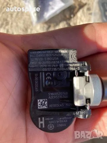 Сензор/ датчик за налягане на гуми. TPMS. Land Rover/Jaguar. 12-24. LR070840. , снимка 4 - Части - 48752254
