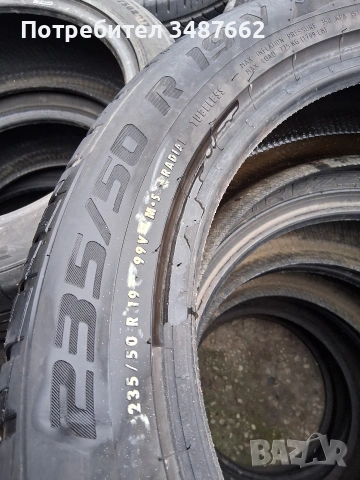 235 50 19 GENERAL 2бр.летни дот 2020г , снимка 4 - Гуми и джанти - 53889586