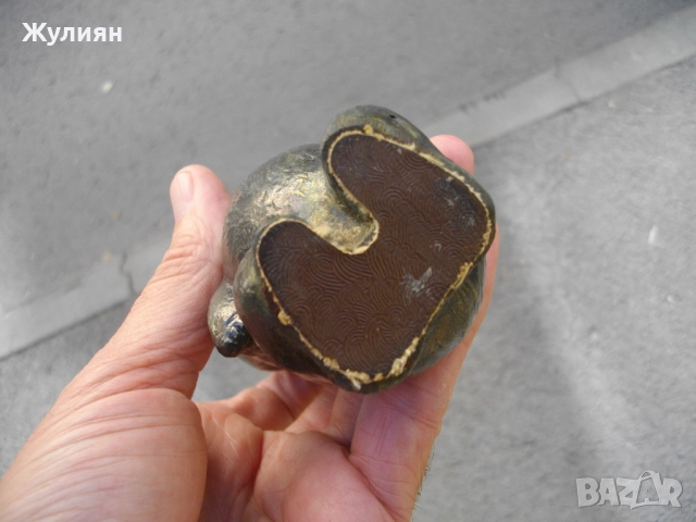 МЕТАЛНА ФИГУРА СТАТУЕТКА ОЛИМПИЙСКО МЕЧЕ МИША МОСКВА 80 СССР , снимка 7 - Антикварни и старинни предмети - 51432956