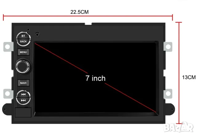 Мултимедия за, FORD, F150, F250, F350, Escape, Focus, Mustang, Навигация, 2DIN, двоен дин плеър Форд, снимка 8 - Аксесоари и консумативи - 49333154