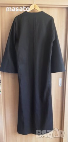 Дълга черна рокля, снимка 3 - Рокли - 37478583