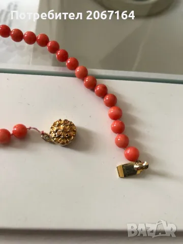 Гердан от естествен корал, снимка 6 - Антикварни и старинни предмети - 47484772