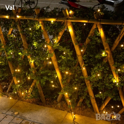 Водоустойчиви Коледни Led лампички Звездно небе - 50 метра 240 светлини, снимка 2 - Декорация за дома - 52231243