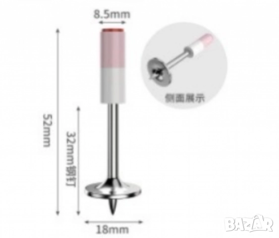 Пирони за пистолет 100 бр., 16 мм., снимка 2 - Други инструменти - 51979382