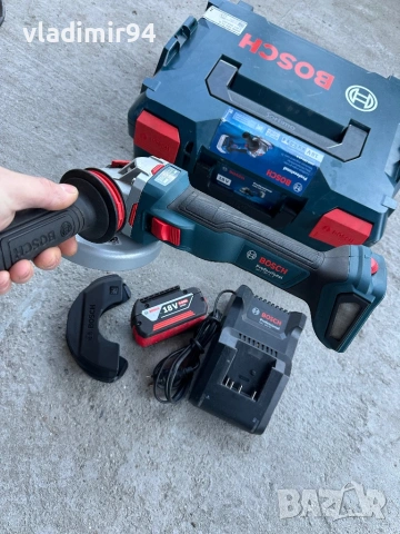 Bosch GWS 18V-11S с обороти 2025г., снимка 3 - Ъглошлайфи - 52939936