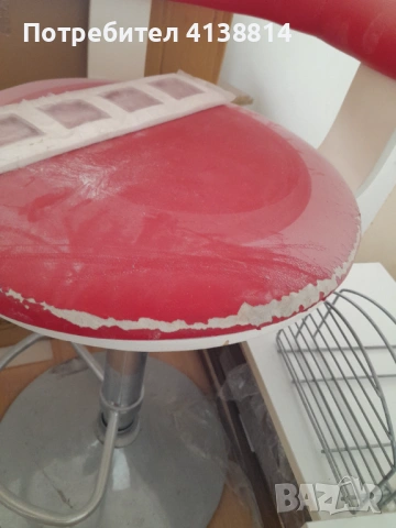 Бар стол 2 броя, снимка 4 - Столове - 54264428