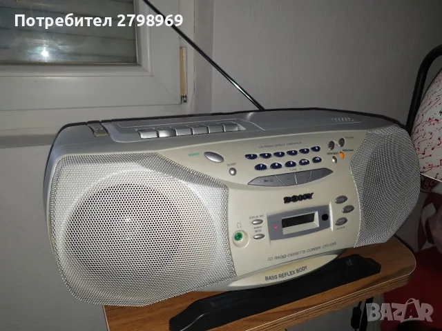 "Sony"Модел " CFD-S36L, снимка 2 - Аудиосистеми - 56521201