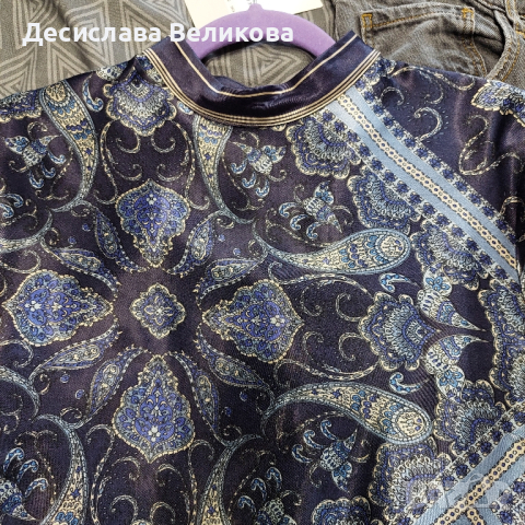 Дамска сатенирана Блуза НМ, снимка 2 - Блузи с дълъг ръкав и пуловери - 44529541