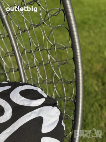 Люлка градинска висяща люлка тип гнездо,яйце–Промоция, снимка 2 - Градински мебели, декорация  - 52232995